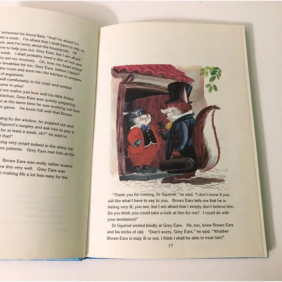 Vintage 1991 Rabbits in Trouble Whiskerton  Tales Peter Haddock Limited Book - Picture 14 of 16